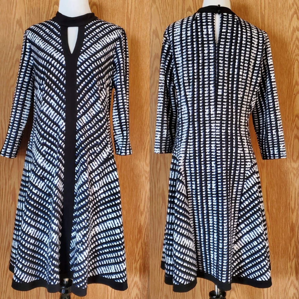 Rabbit Rabbit Rabbit designs swing dress high neck stretch size 10
